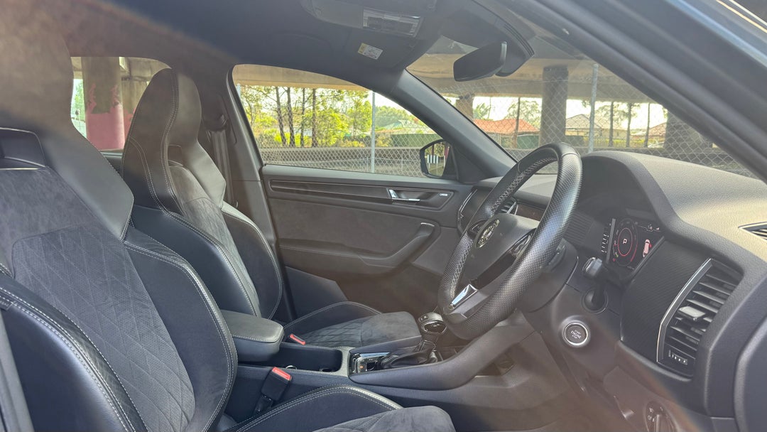 Right Side Front Door Cabin View