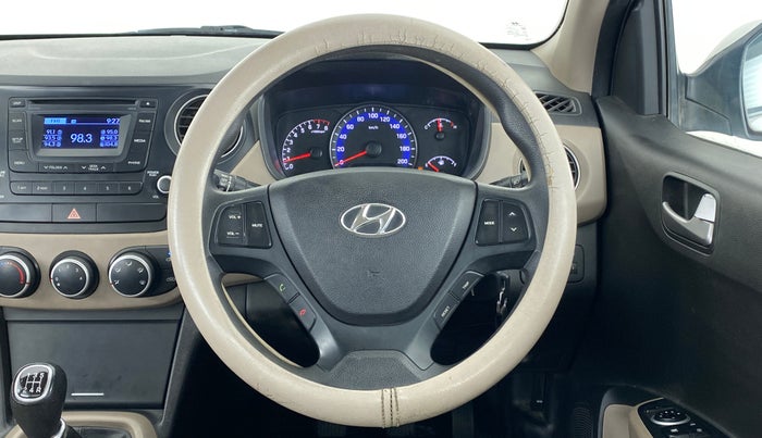 2015 Hyundai Xcent S 1.2 OPT, Petrol, Manual, 42,898 km, Steering Wheel Close Up
