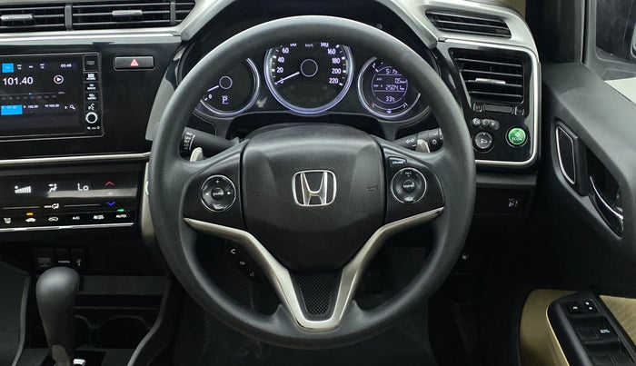 2019 Honda City V CVT, Petrol, Automatic, 32,948 km, Steering Wheel Close Up