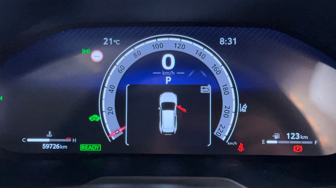 2024 Toyota RAV4 Cruiser (AWD) Hybrid, Automatic, 59726 km, Odometer View