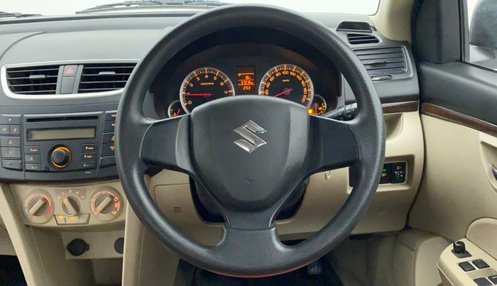2014 Maruti Swift Dzire VXI, Petrol, Manual, 57,209 km, Steering Wheel Close Up