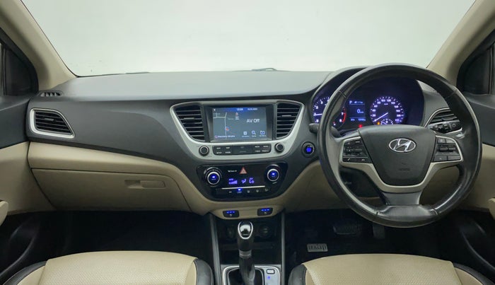 2017 Hyundai Verna 1.6 VTVT SX (O) AT, Petrol, Automatic, 72,940 km, Dashboard