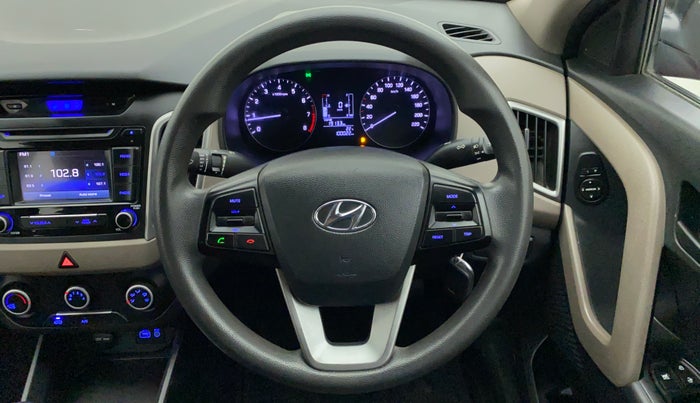 2017 Hyundai Creta 1.6 E + VTVT, Petrol, Manual, 1,00,022 km, Steering Wheel Close Up