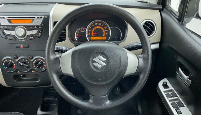 2013 Maruti Wagon R 1.0 VXI, Petrol, Manual, 22,080 km, Steering Wheel Close Up