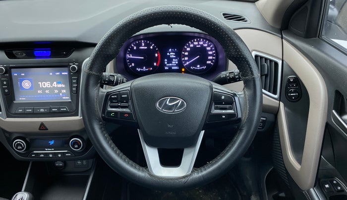 2018 Hyundai Creta 1.6 SX (O) CRDI, Diesel, Manual, 53,618 km, Steering Wheel Close Up
