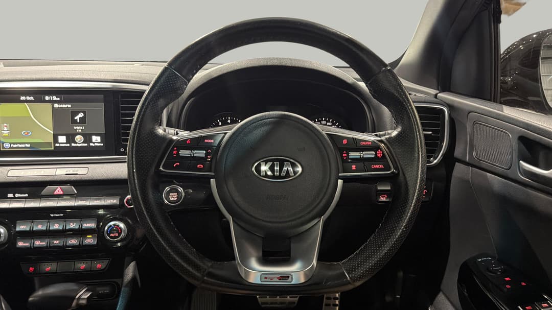 2021 Kia Sportage Gt-line (AWD), Automatic, 66385 km, Steering Wheel Close-up