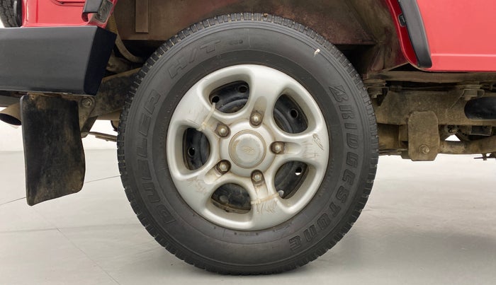 2016 Mahindra Thar CRDE 4X4 BS IV, Diesel, Manual, 46,599 km, Right Rear Wheel
