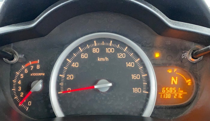 2016 Maruti Celerio VXI AMT, Petrol, Automatic, 65,851 km, Odometer Image