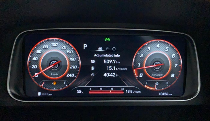 2022 Hyundai ALCAZAR 2.0 SIGNATURE (O) AT 6STR, Petrol, Automatic, 10,456 km, Odometer Image