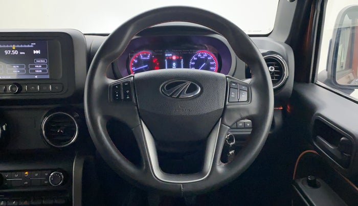 2020 Mahindra Thar LX HARD TOP 4WD MT, Diesel, Manual, 29,743 km, Steering Wheel Close Up