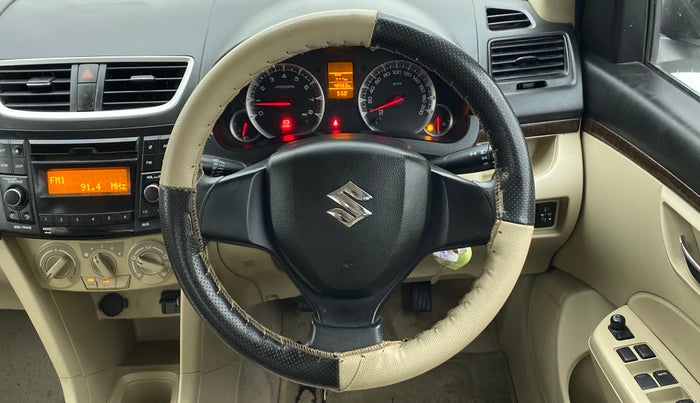 2016 Maruti Swift Dzire VXI, Petrol, Manual, 48,563 km, Steering Wheel Close Up