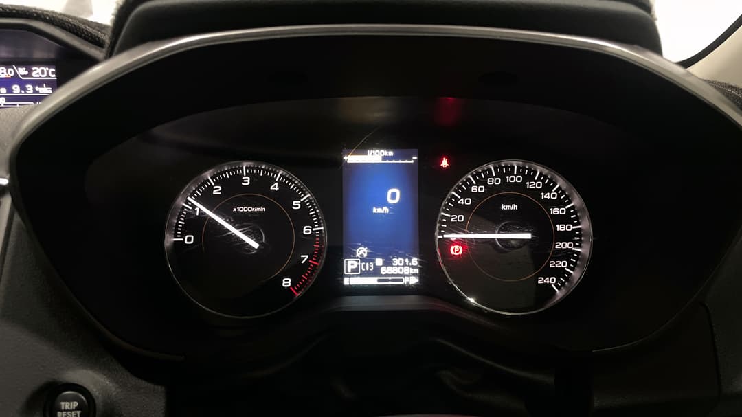 2021 Subaru XV 2.0i Premium AWD, Automatic, 66808 km, Odometer View