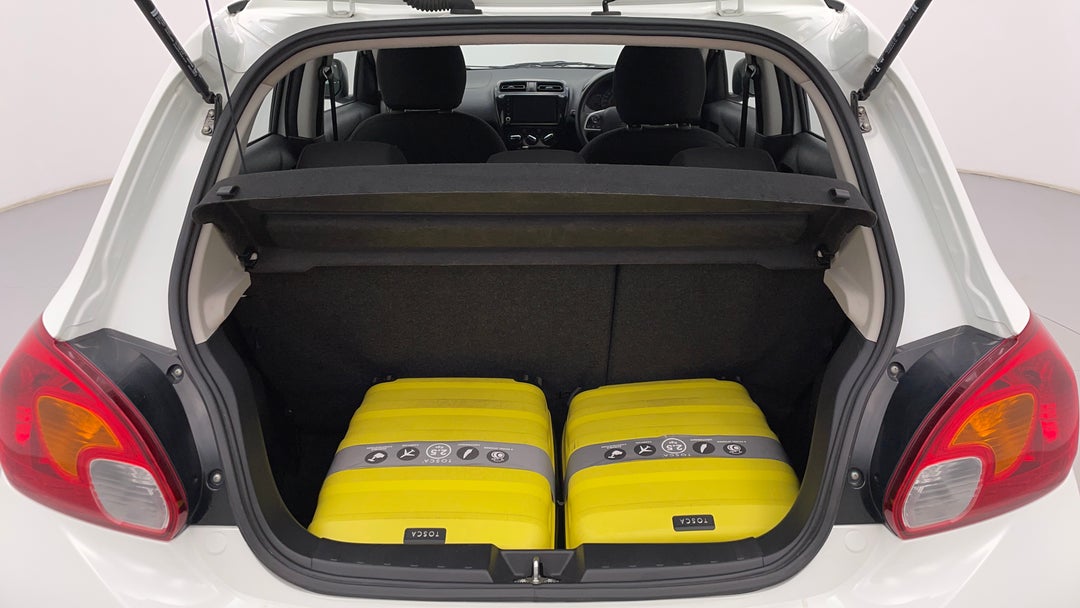 Boot Inside View with Luggage