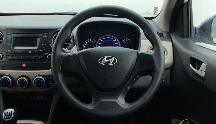 2014 Hyundai Grand i10 SPORTZ 1.2 KAPPA VTVT, Petrol, Manual, 44,148 km, Steering Wheel Close Up
