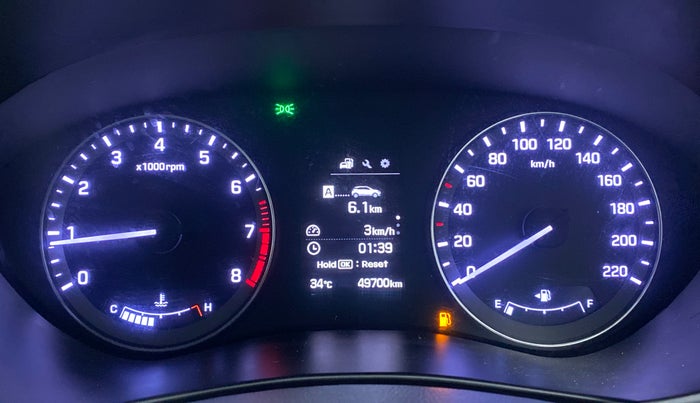 2016 Hyundai Elite i20 ASTA 1.2, Petrol, Manual, 49,815 km, Odometer Image
