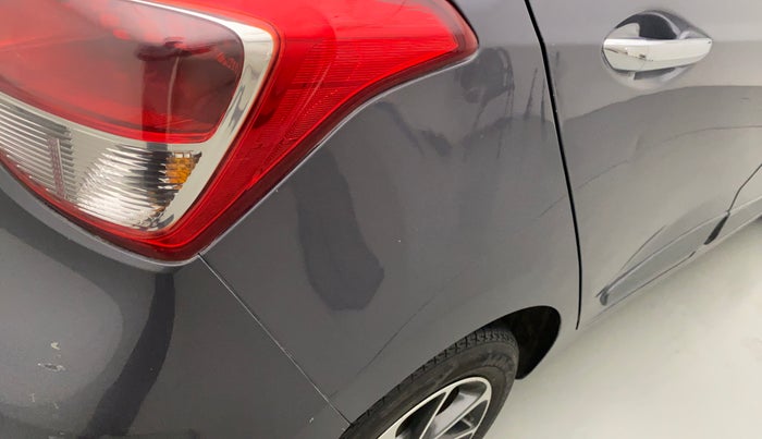 2017 Hyundai Grand i10 ASTA 1.2 KAPPA VTVT, Petrol, Manual, 44,823 km, Right quarter panel - Slightly dented