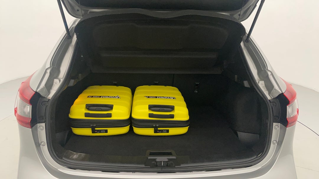 Boot Inside View with Luggage