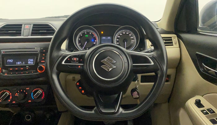 2018 Maruti Dzire VXI AMT, Petrol, Automatic, 51,852 km, Steering Wheel Close Up