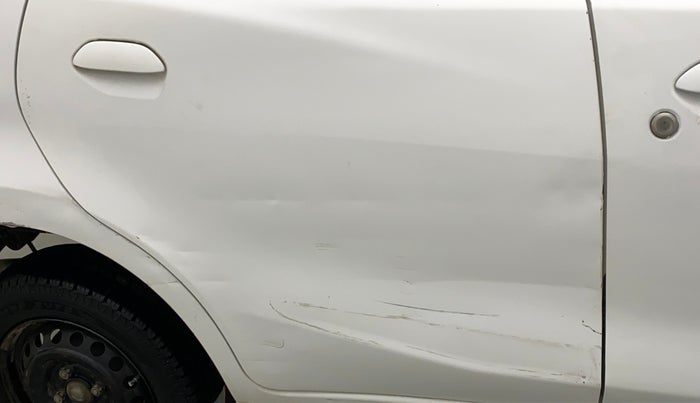 2014 Datsun Go T, Petrol, Manual, 43,171 km, Right rear door - Slightly dented