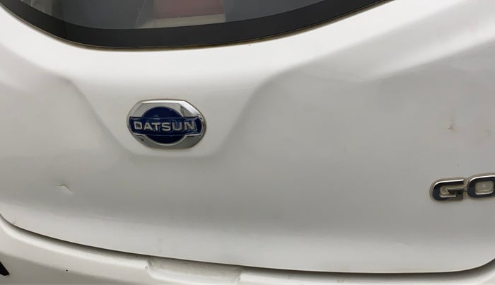 2014 Datsun Go T, Petrol, Manual, 43,171 km, Dicky (Boot door) - Minor scratches