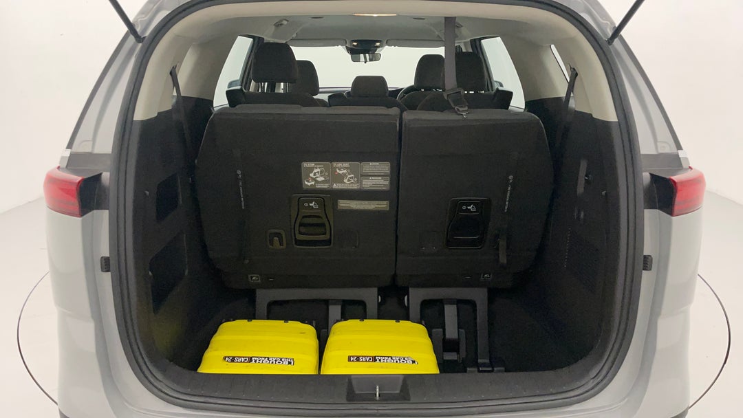 Boot Inside View with Luggage
