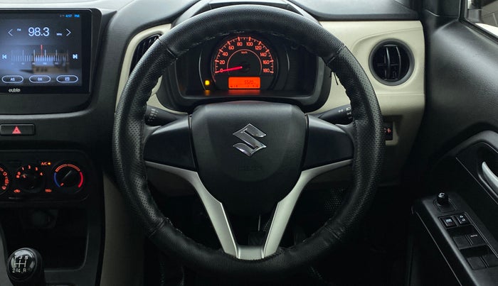 2021 Maruti New Wagon-R VXI 1.0, Petrol, Manual, 5,560 km, Steering Wheel Close Up