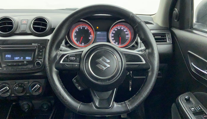2020 Maruti Swift VXI D, Petrol, Manual, 23,215 km, Steering Wheel Close Up