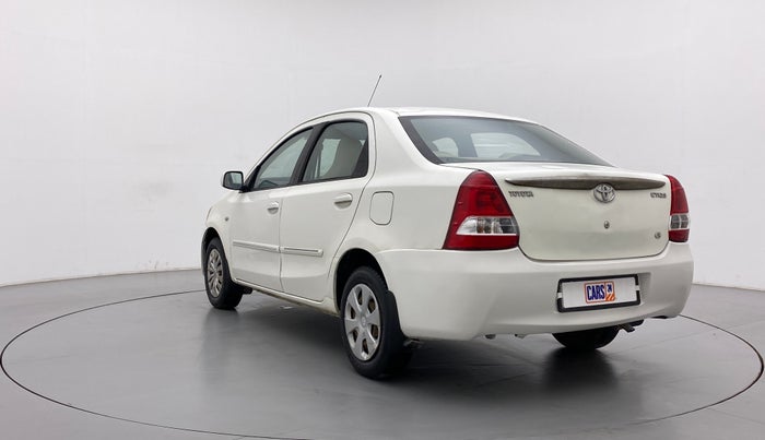 2012 Toyota Etios G, CNG, Manual, 93,524 km, Left Back Diagonal