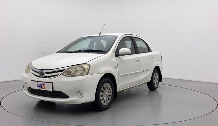 2012 Toyota Etios G, CNG, Manual, 93,524 km, Left Front Diagonal