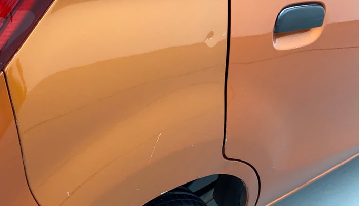 2015 Maruti Alto K10 VXI, Petrol, Manual, 58,179 km, Right quarter panel - Paint has minor damage