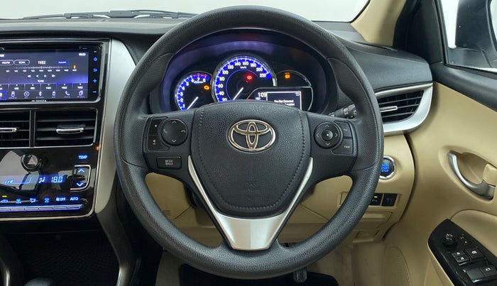 2018 Toyota YARIS G CVT, Petrol, Automatic, 18,945 km, Steering Wheel Close Up