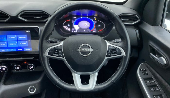 2022 Nissan MAGNITE XV PREMIUM TURBO CVT, Petrol, Automatic, 8,533 km, Steering Wheel Close Up