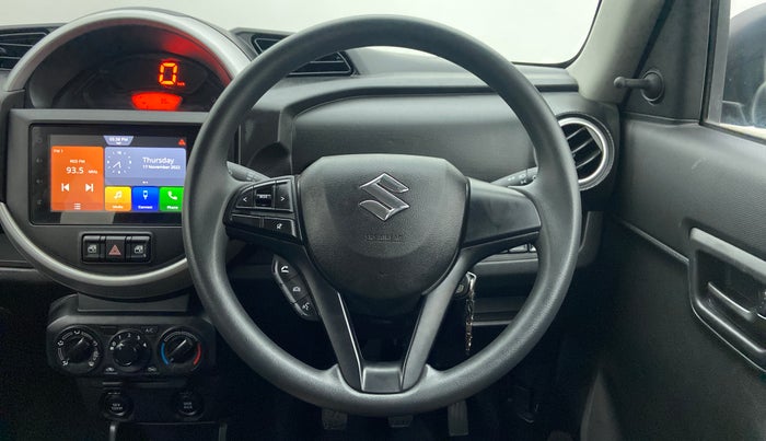 2021 Maruti S PRESSO VXI PLUS, Petrol, Manual, 115 km, Steering Wheel Close Up