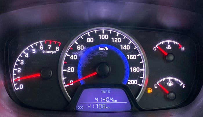 2017 Hyundai Grand i10 SPORTZ 1.2 KAPPA VTVT, Petrol, Manual, 41,875 km, Odometer Image