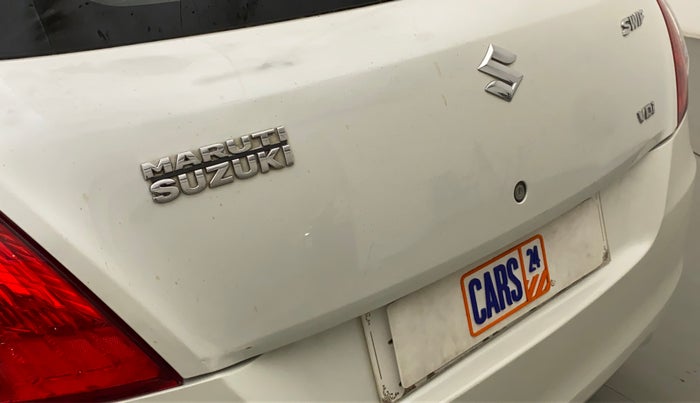 2012 Maruti Swift VDI, Diesel, Manual, 94,283 km, Dicky (Boot door) - Paint has minor damage