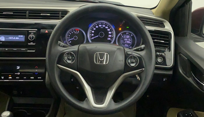 2017 Honda City 1.5L I-VTEC SV, Petrol, Manual, 99,109 km, Steering Wheel Close Up