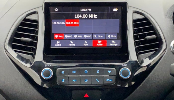 2019 Ford New Figo 1.2 TITANIUM, Petrol, Manual, 33,150 km, Infotainment System