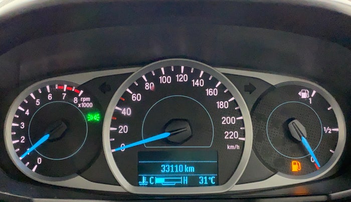 2019 Ford New Figo 1.2 TITANIUM, Petrol, Manual, 33,150 km, Odometer Image