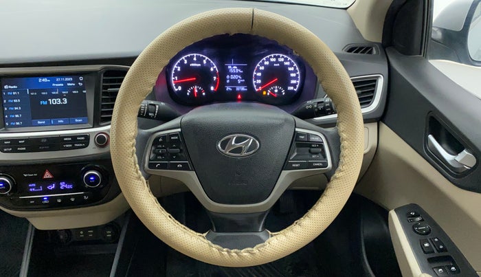2018 Hyundai Verna 1.6 VTVT SX, Petrol, Manual, 34,088 km, Steering Wheel Close Up
