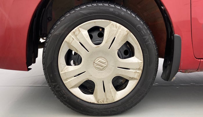 2017 Maruti Wagon R 1.0 VXI, Petrol, Manual, 55,566 km, Left Front Wheel