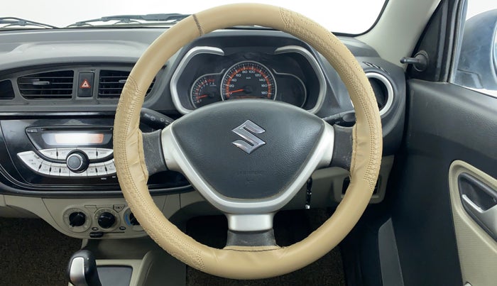2017 Maruti Alto K10 VXI AMT P, Petrol, Automatic, 68,381 km, Steering Wheel Close Up