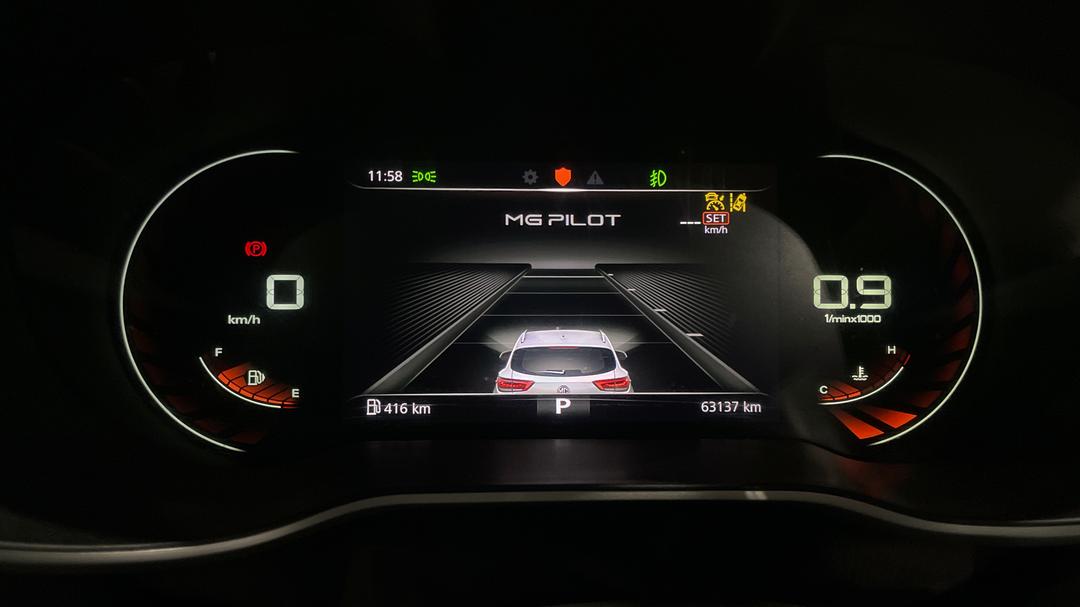 2022 MG Zst Excite, Automatic, 63137 km, Odometer View