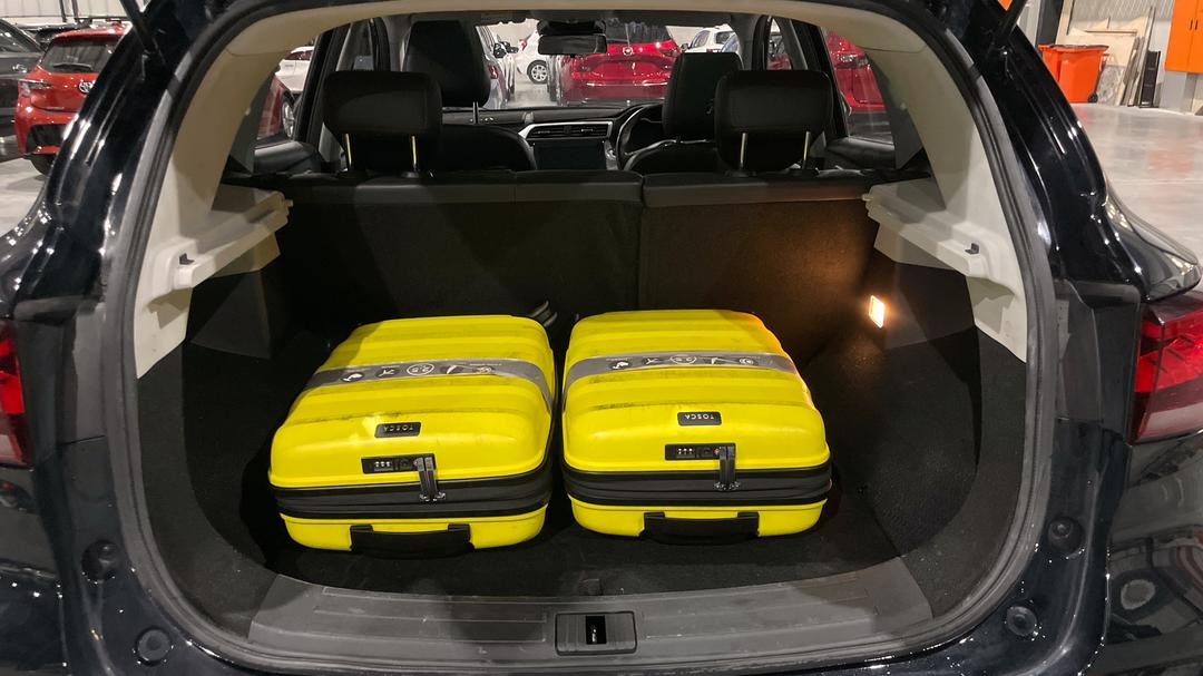 2022 MG Zst Excite, Automatic, 63137 km, Boot Inside View with Luggage