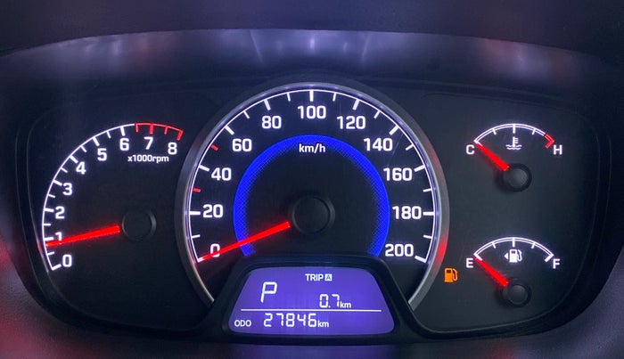 2015 Hyundai Grand i10 ASTA AT 1.2 KAPPA VTVT, Petrol, Automatic, 27,915 km, Odometer Image