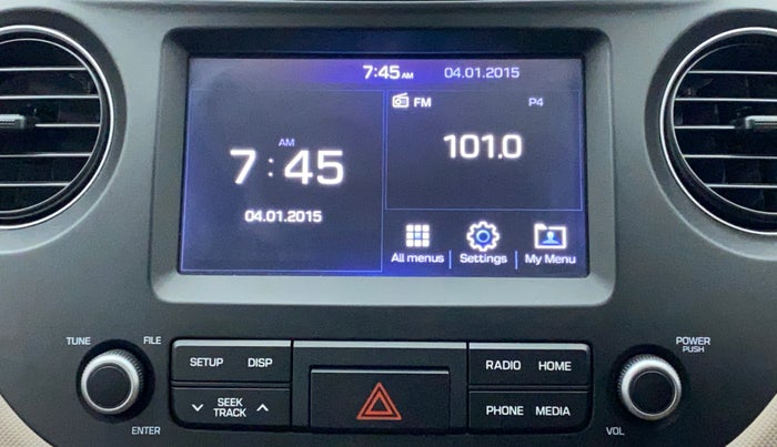 2019 Hyundai Grand i10 SPORTZ 1.2 KAPPA VTVT, Petrol, Manual, 14,334 km, Infotainment System