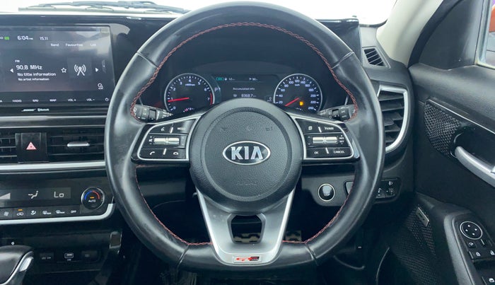 2020 KIA SELTOS GTX + AT PETROL, Petrol, Automatic, 18,651 km, Steering Wheel Close Up