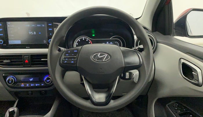 2019 Hyundai GRAND I10 NIOS SPORTZ AMT 1.2 KAPPA VTVT, Petrol, Automatic, 47,261 km, Steering Wheel Close Up