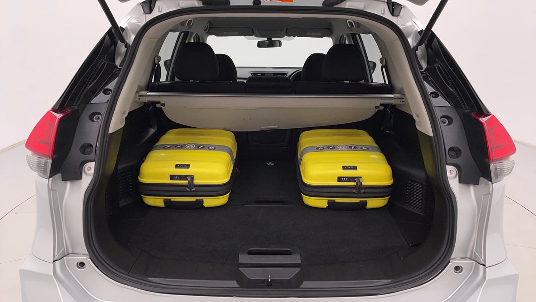 Boot Inside View with Luggage