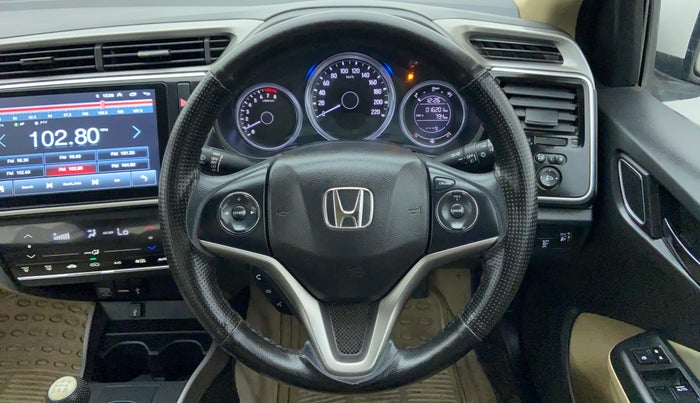2018 Honda City V MT PETROL, Petrol, Manual, 16,261 km, Steering Wheel Close Up