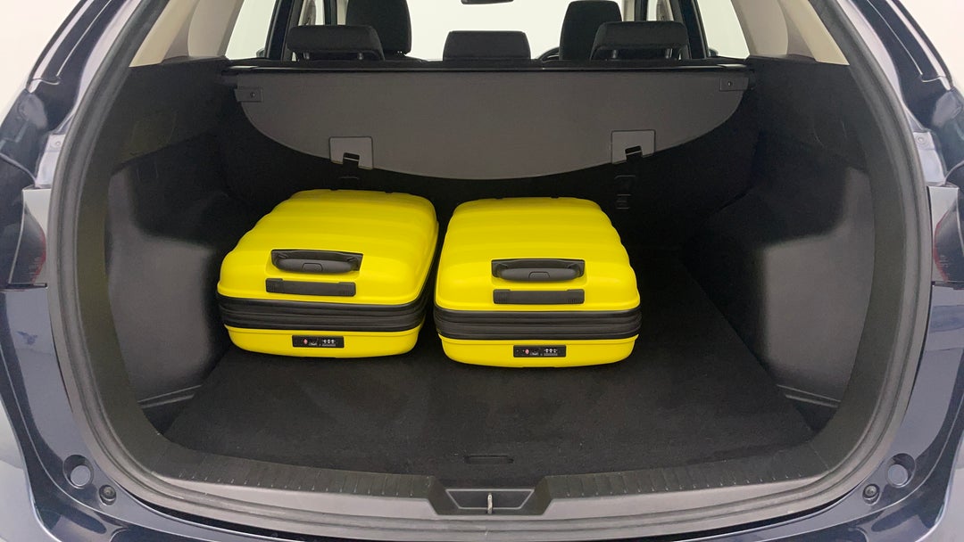 Boot Inside View with Luggage